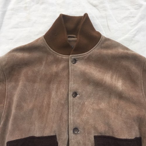 vtg polo suede a-1 jacket (105-110 Size)