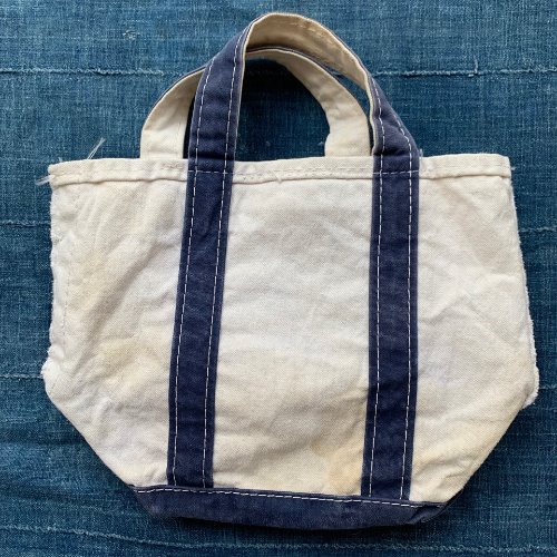 70s LLbean heavy canvas tote bag (small size)