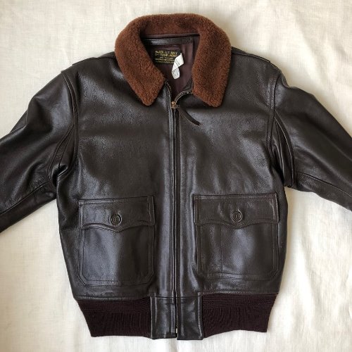 eastman leather clothing g-1 flight jacket (40 size)