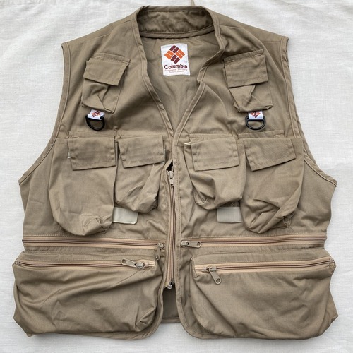 columbia fishing vest (105-110 size)
