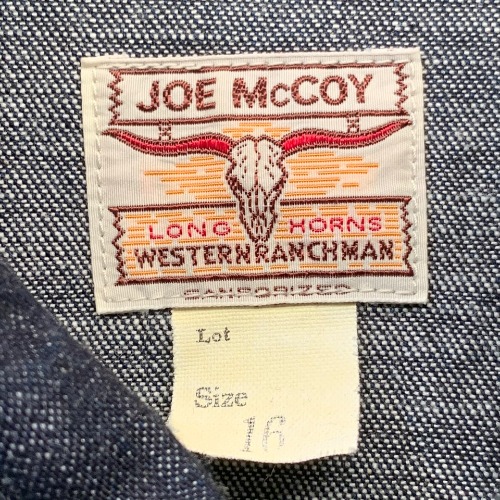 Joe Mccoy Denim Western Shirts (100size, almost new)