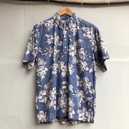 reyn spooner pullover hawaiian shirt (100-105)