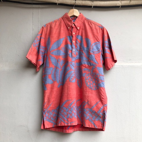 reyn spooner pullover hawaiian shirt (95-100)