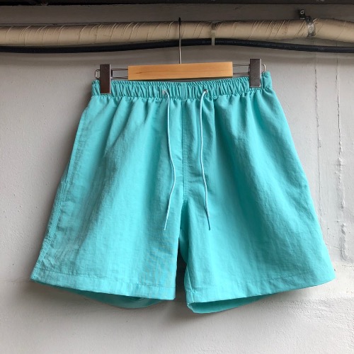 SVC nylon shorts (tiffany blue)