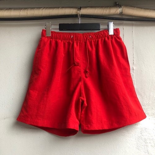 SVC nylon shorts (red)