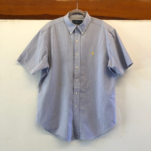 Polo ralph lauren cotton seersucker shirt (105 이상)