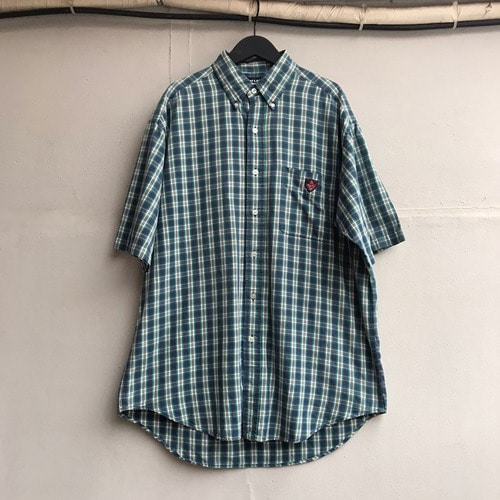 Ralph Lauren golf cotton check bd shirt (105)