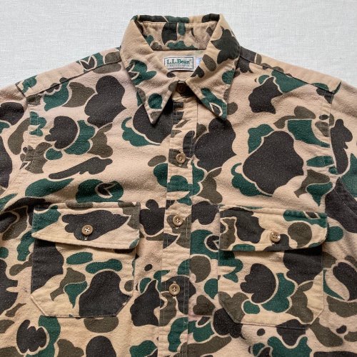 LL bean camouflage shirt (100 size)