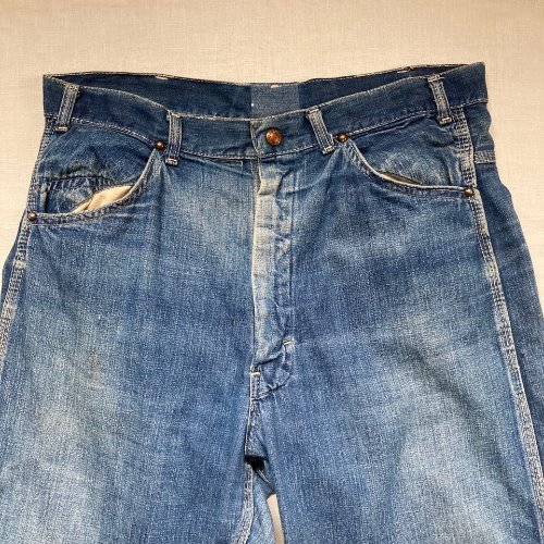 1950s strong reliable work denim pants(33 inch)