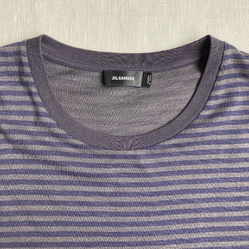 jil sander stripe t shirt (95 size)