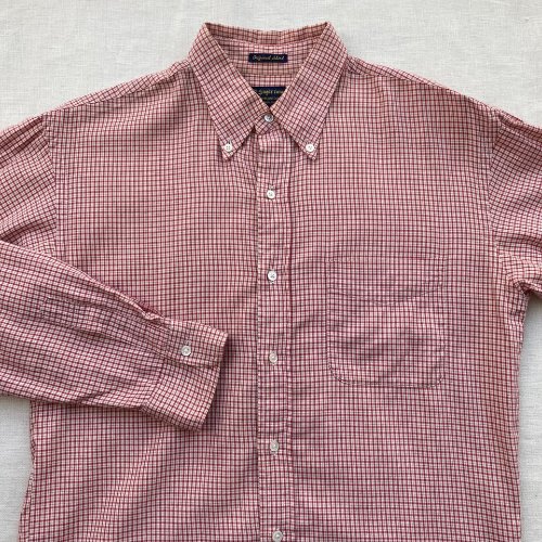 sugar cane check buttondown shirt (100 size)