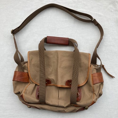 2012 nigel cabourn army satchel bag