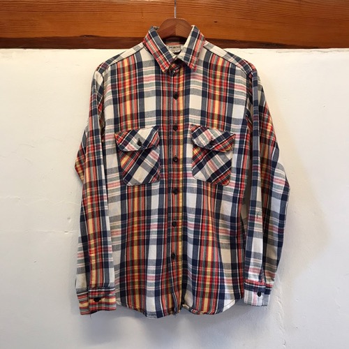 Five brothers heavy cotton plaid shirt (95-98)