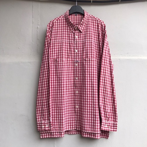 Martinez Francois girbaud  cotton check pocket shirt (105-110)