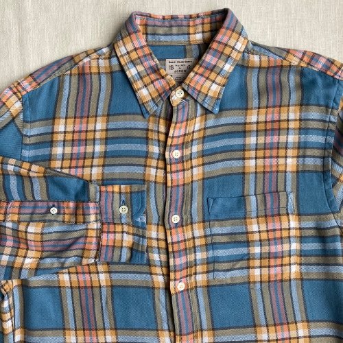 jcrew check flannel shirt (95 size)