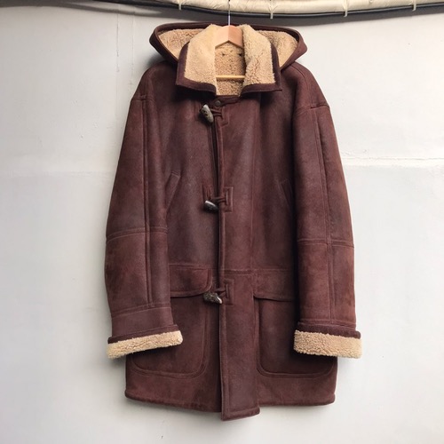 90s jpress shearing hooded coat (105-110)