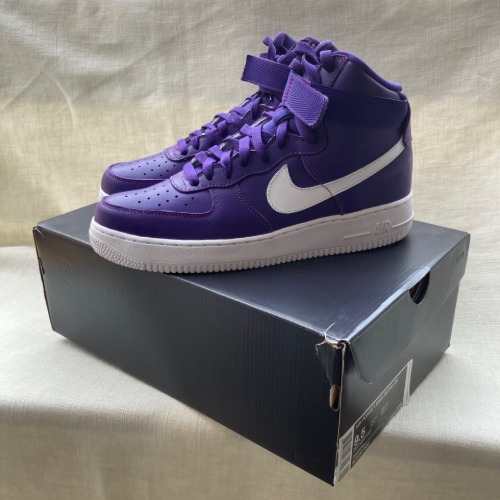 Air Force 1 High Retro Qs Sneakers In Purple(us9.5 275mm)