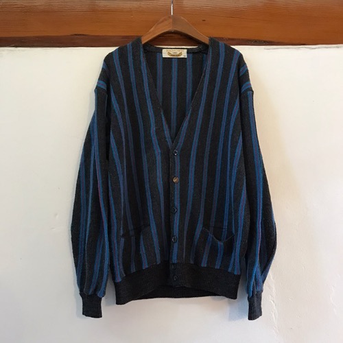 Renown stripe acrylic/wool cardigan (95-100)