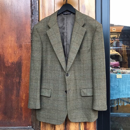 Brooks brothers plaid wool 2b sport jacket (100)