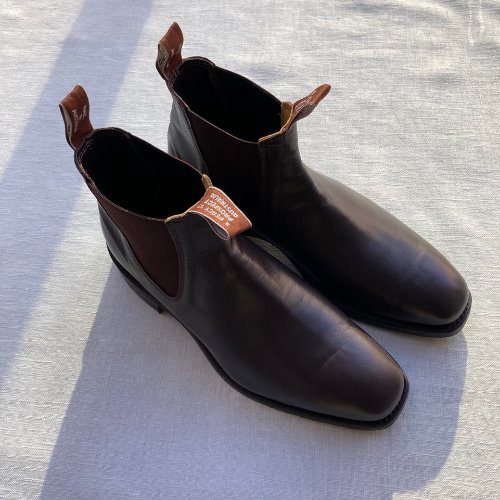 R.M. WILLIAMS Kangaroo Leather Chelsea Boots (uk7.5 G)