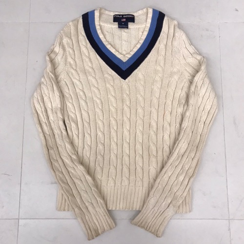 polo sport cotton cricket knit sweater (90 size)