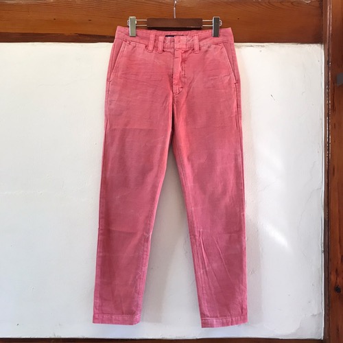 Ralph Lauren vintage faded cotton tapered leg pant (for women 30인치)