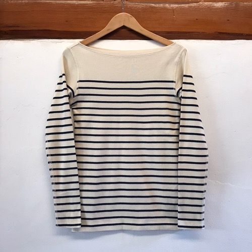Ralph Lauren wide boat neck stripe L/S t-shirt (for women)