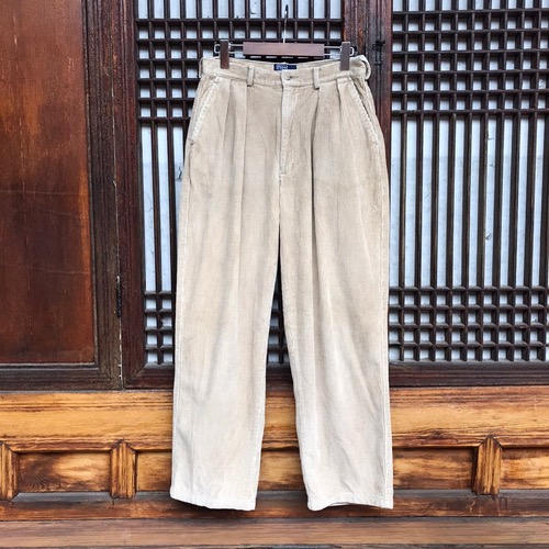 Polo Ralph Lauren pleated corduroy pants (28인치)
