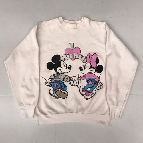 Vtg 50/50’ sweatshirt ‘ Mickey &amp; Minnie ‘ (95-100)