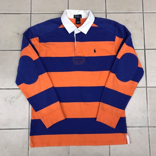 Polo Ralph Lauren wide stripe rugby shirt (95)