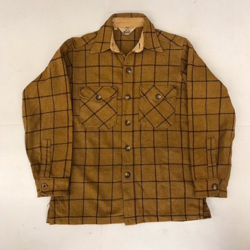 Vtg Woorich wool plaid pocket shirt (95-100)