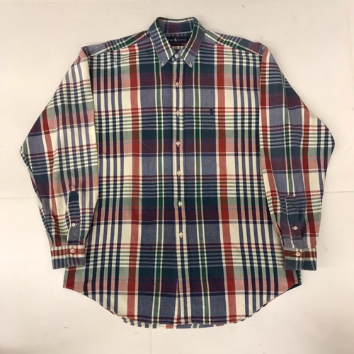 Polo Ralph Lauren cotton plaid bd shirt (100-110)
