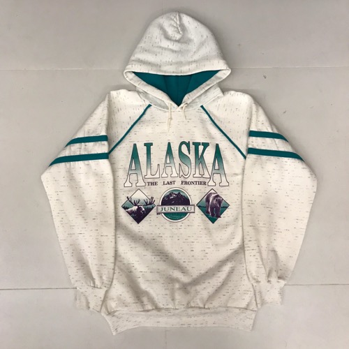 Bay bridge 50/50 hoodie ‘ Alaska the last frontier ‘ (95)