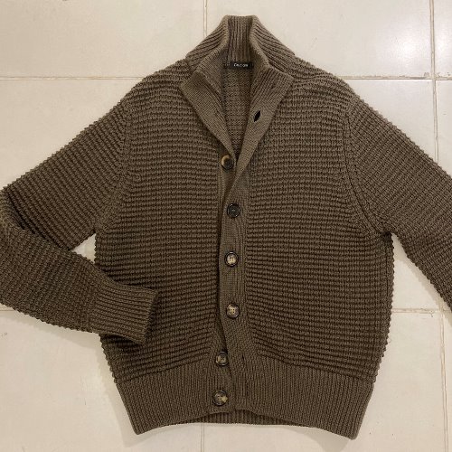 cruciani wool knit cardigan (95-100 size)