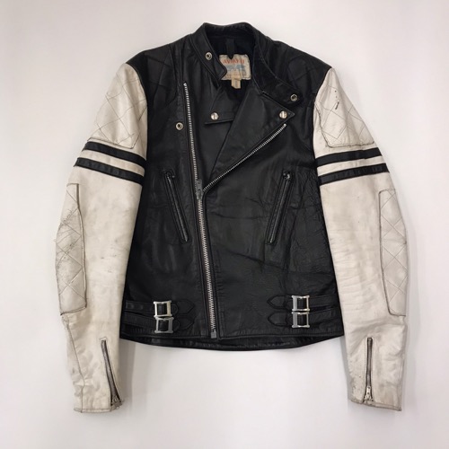 Vtg Lewis leather rider jacket (100)