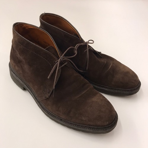Alden suede leather chukka boots (표기 9)