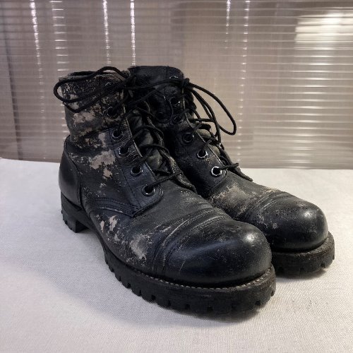 vintage straight tip boots (약 260mm)