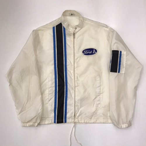 vtg nylon embroidered racing jacket ‘ford A’ (100)