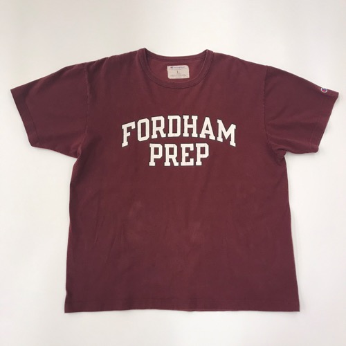 Champion cotton t-shirt ‘ fordham prep ’ (100-105)
