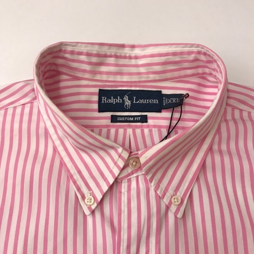 Polo Ralph Lauren cotton stripe bd shirt (110 size)