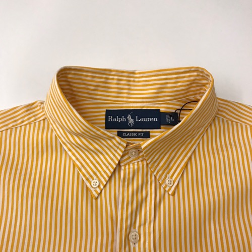 Polo Ralph Lauren cotton stripe bd shirt (110 size)