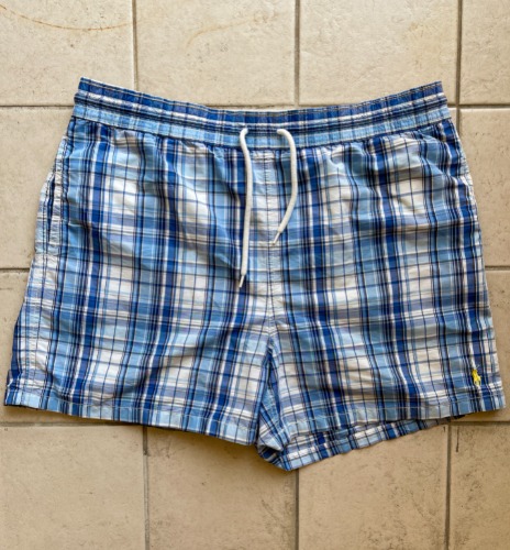 Polo check swim shorts (35 size)