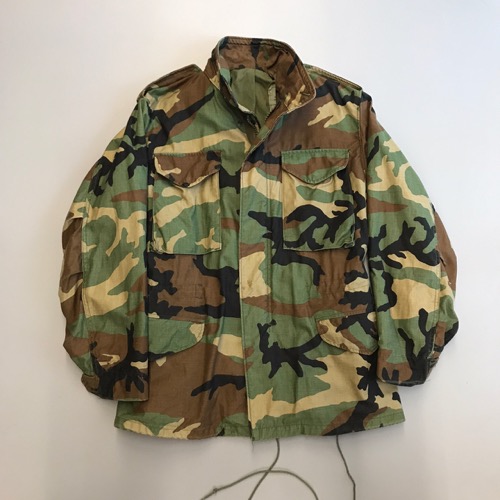 90s M65 Woodland Camouflage Field Jacket  small regular (100-105)