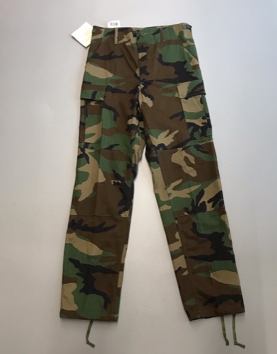 Propper bdu woodland camouflage small-long (28-31인치 새상품)