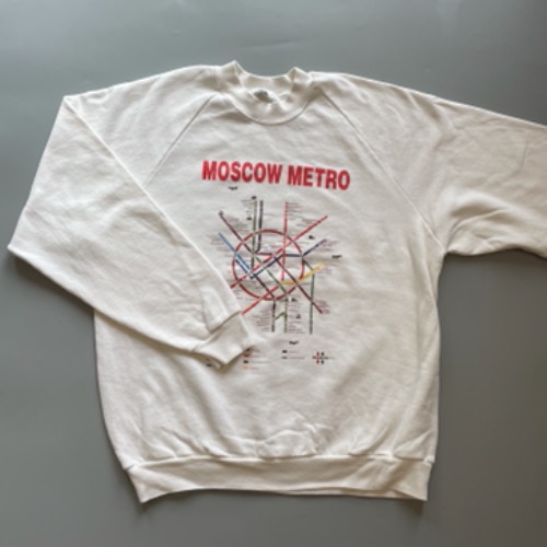 vintage cotton moscow sweatshirt (100-105)