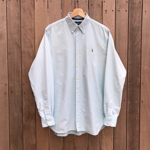 Polo Ralph Lauren distressed ocbd shirt (105)