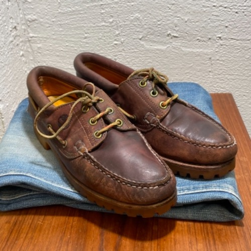 timberland 3 eye boat shoes (260mm) 추천