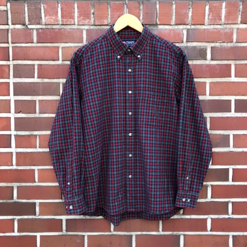 Chaps Ralph Lauren cotton plaid bd shirt (100-103)