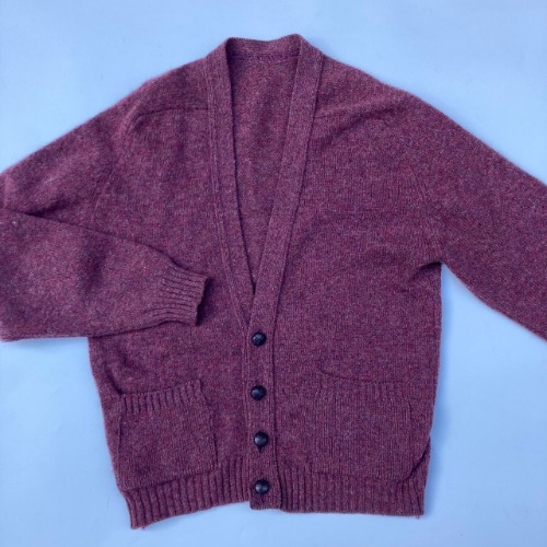 vintage wool cardigan (105 size)