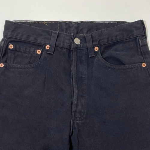 levis 501 black jean (27.5 inch)